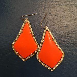 Orange Alexandrea Kendra Scott Earrings
