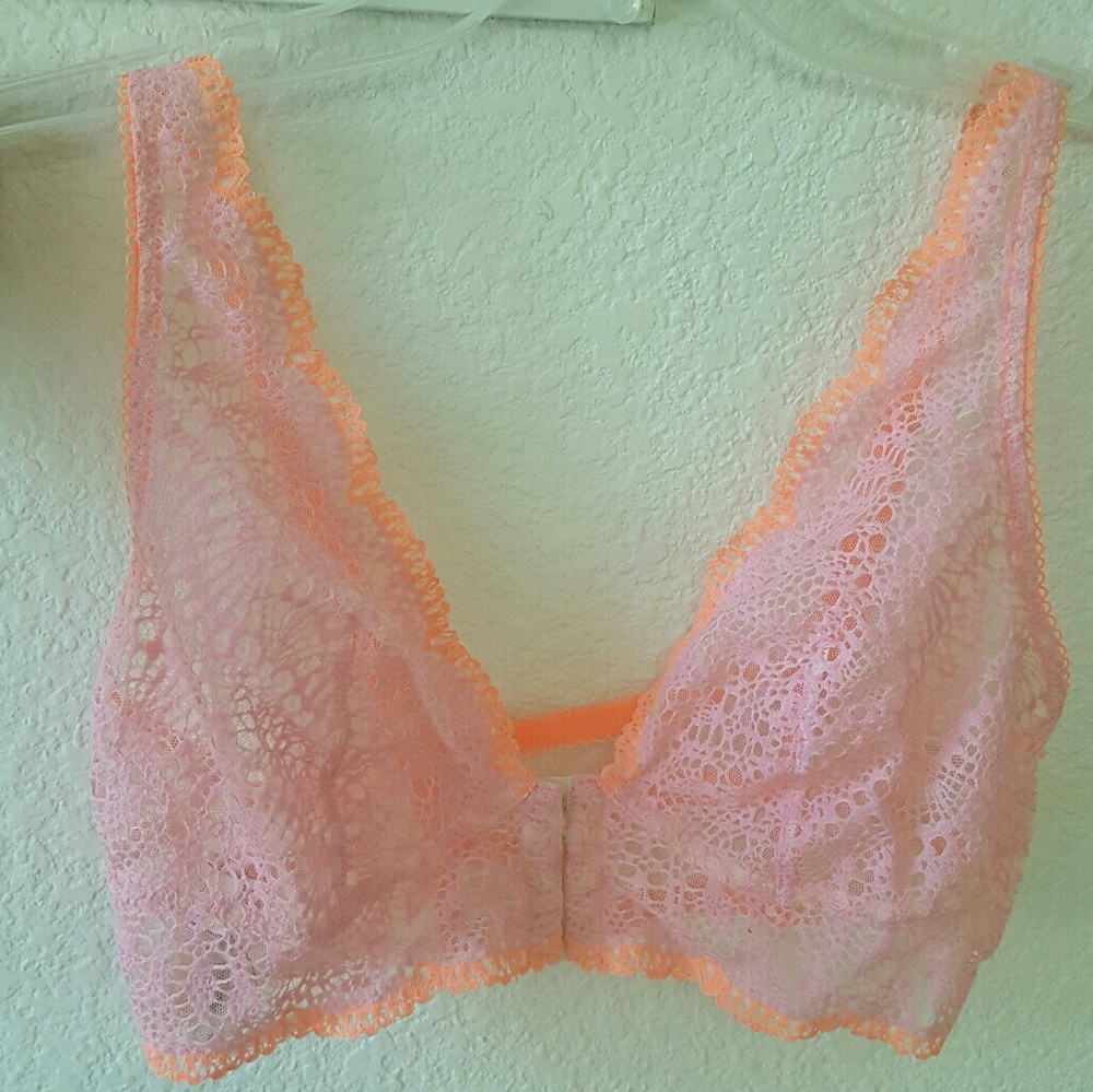 VS sheer lace bralette