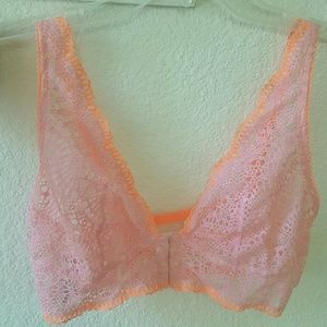 VS sheer lace bralette