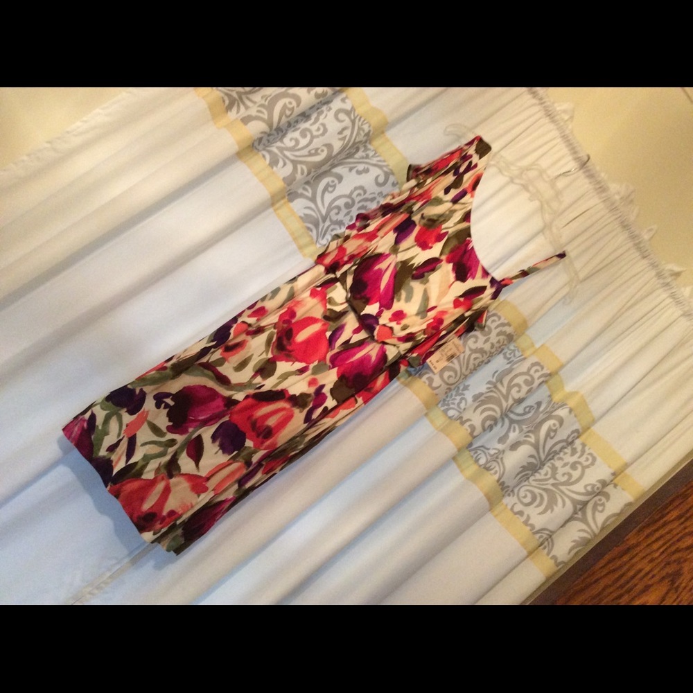 Floral Dress Barn cocktail dress