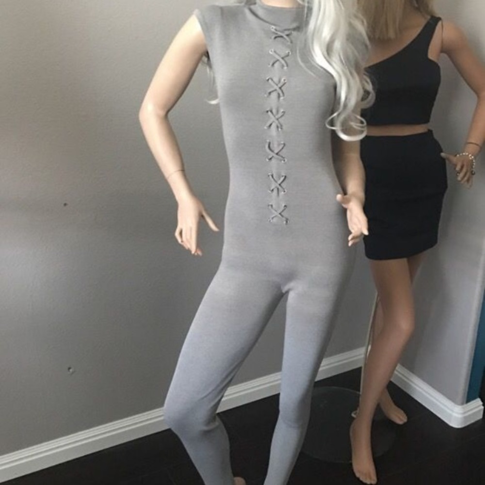 Grey Romper