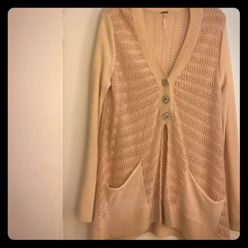 Free People oversized cardigan