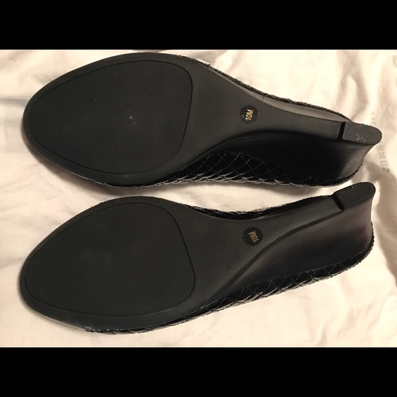 Double T Buckle Pump: Women Tory Burch Black Heels Size 10 NWOT