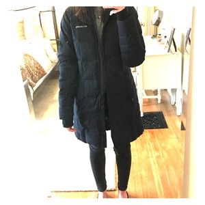 Columbia long down winter jacket
