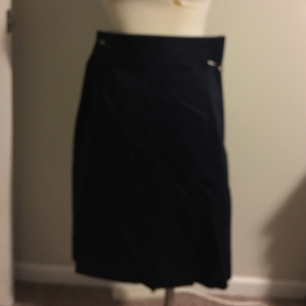 Brooks Brothers wrap skirt