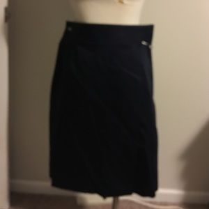 Brooks Brothers wrap skirt