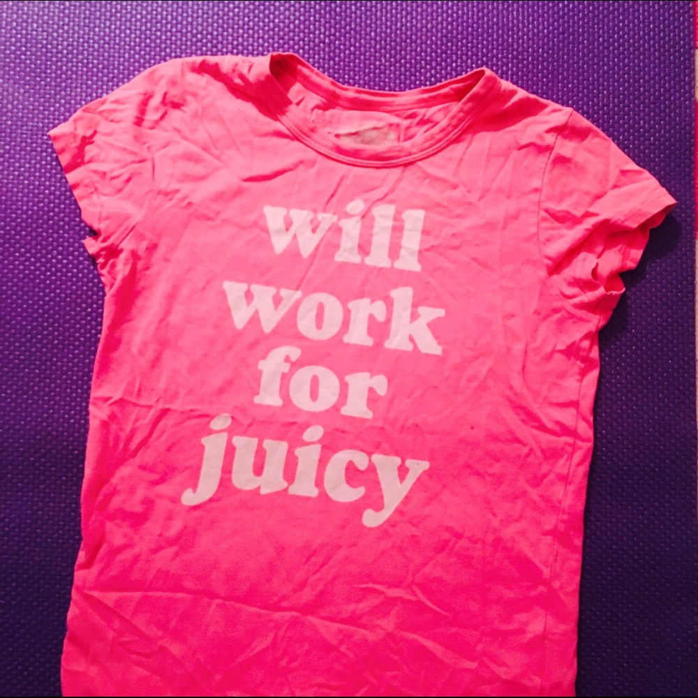 Juicy couture tee shirt