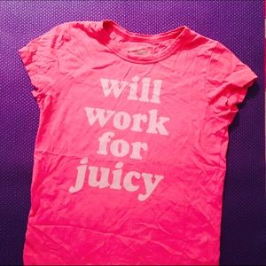 Juicy couture tee shirt