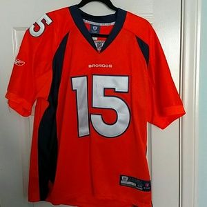 Orange Denver Broncos Tim Tebow jersey