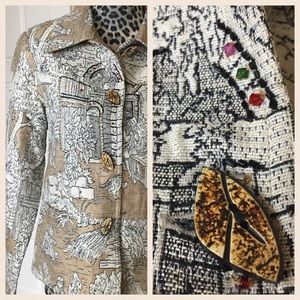 "I am a work of art" Tapestry Jacket