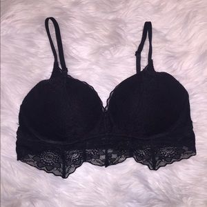 PINK Victoria's Secret Bra Black Lace
