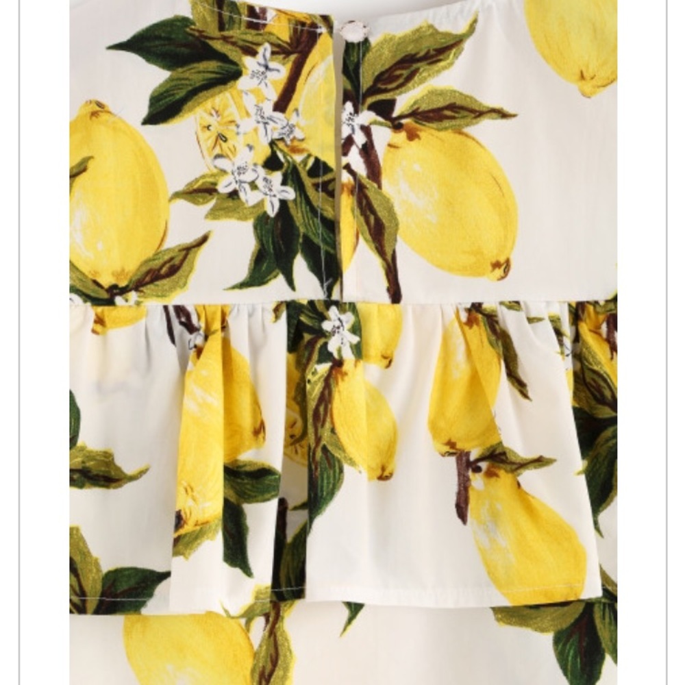 ✨FINAL SALE✨ Sweet 🍋 lemon shirt. Simple & chic - Picture 3 of 4