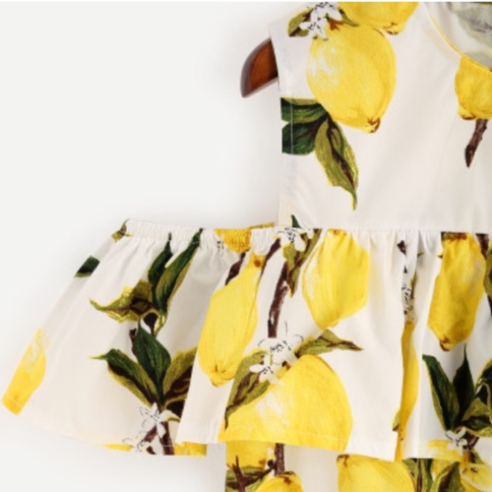 ✨FINAL SALE✨ Sweet 🍋 lemon shirt. Simple & chic - Picture 4 of 4