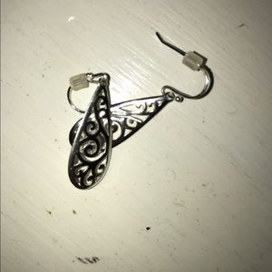 Sterling silver dangle earrings