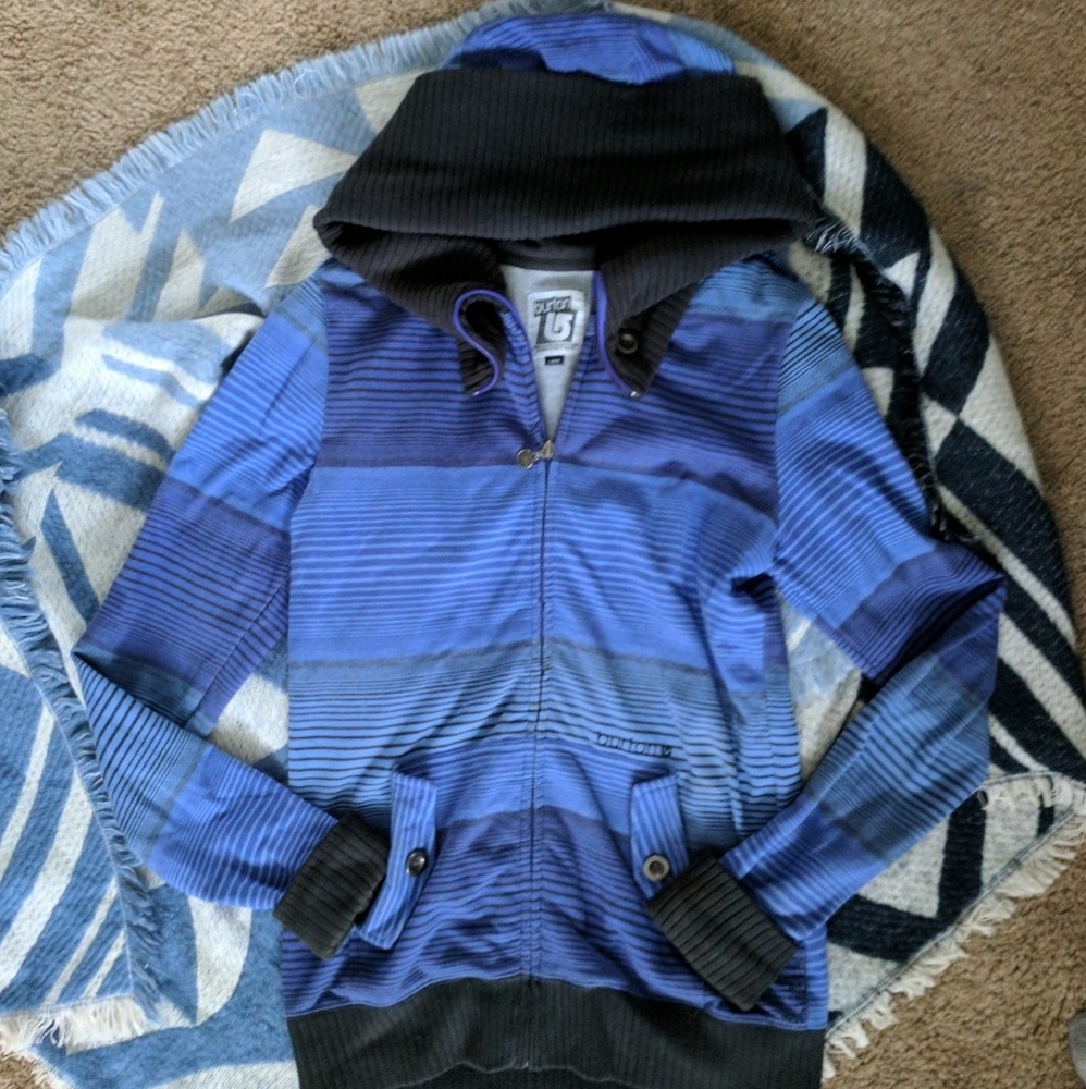 Women's Burton zip up sweatshirt