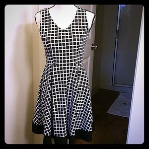 Black and White Dress