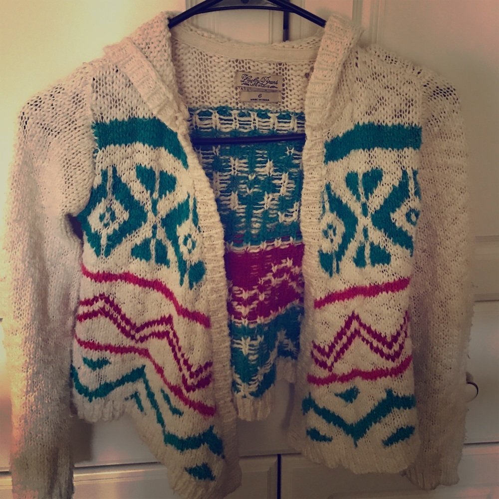 Girls Lucky Brand sweater