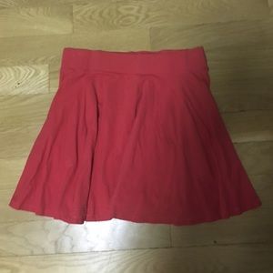 Red urban outfitters skirt