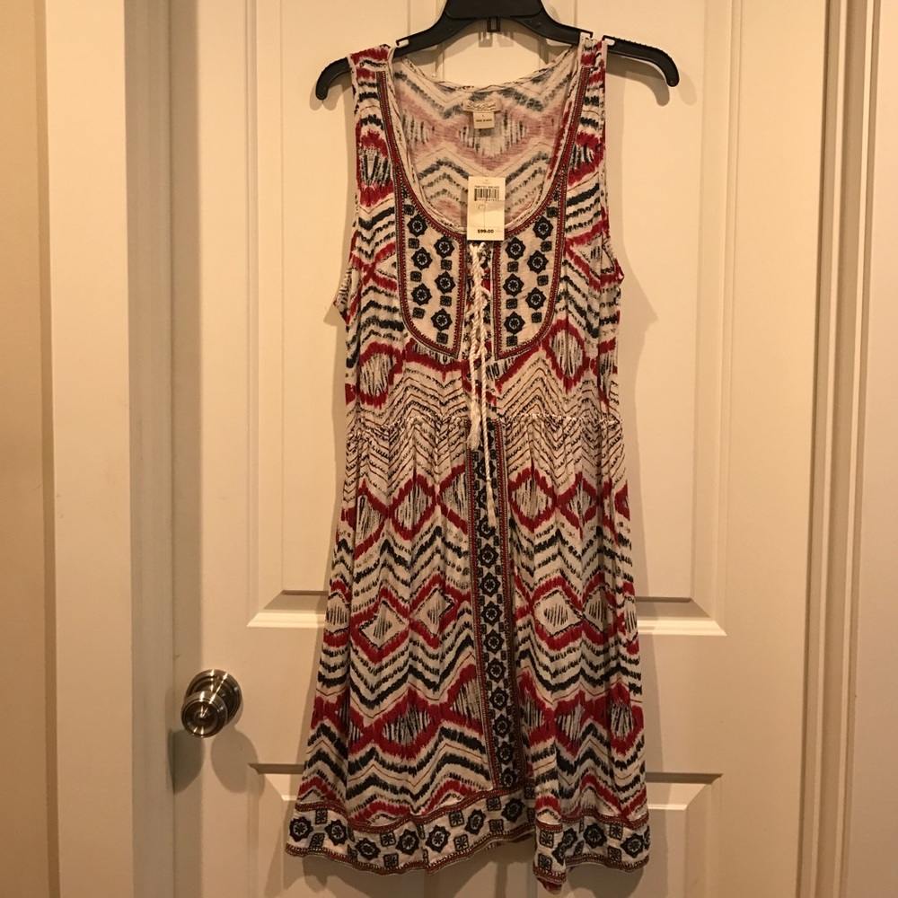Red, white and blue dress