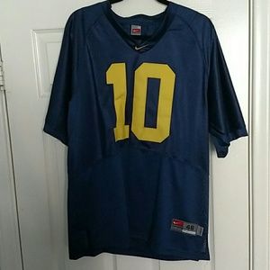 Navy Blue Michigan Football Tom Brady jersey