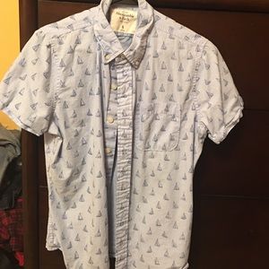 Mens A&F Boat Shirt