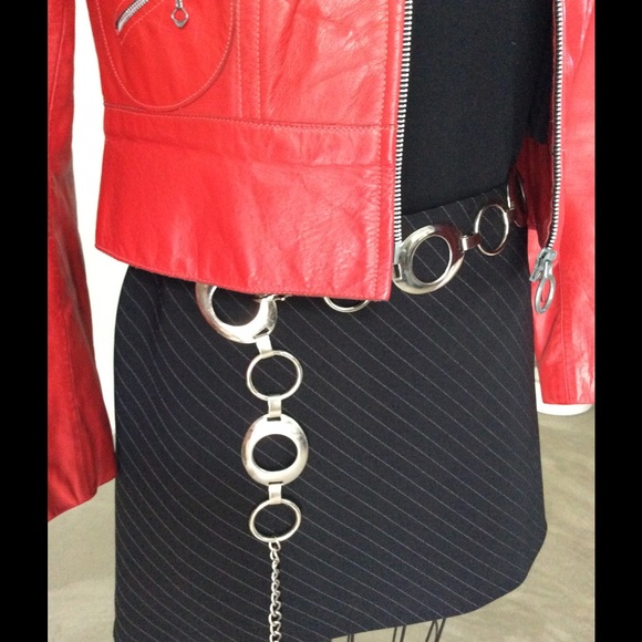 FINAL PRICE TOPSHOP pinstripe mini - Picture 2 of 4