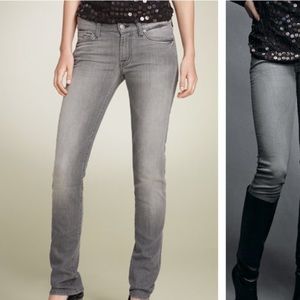 7 for mankind Roxanne grey jeans