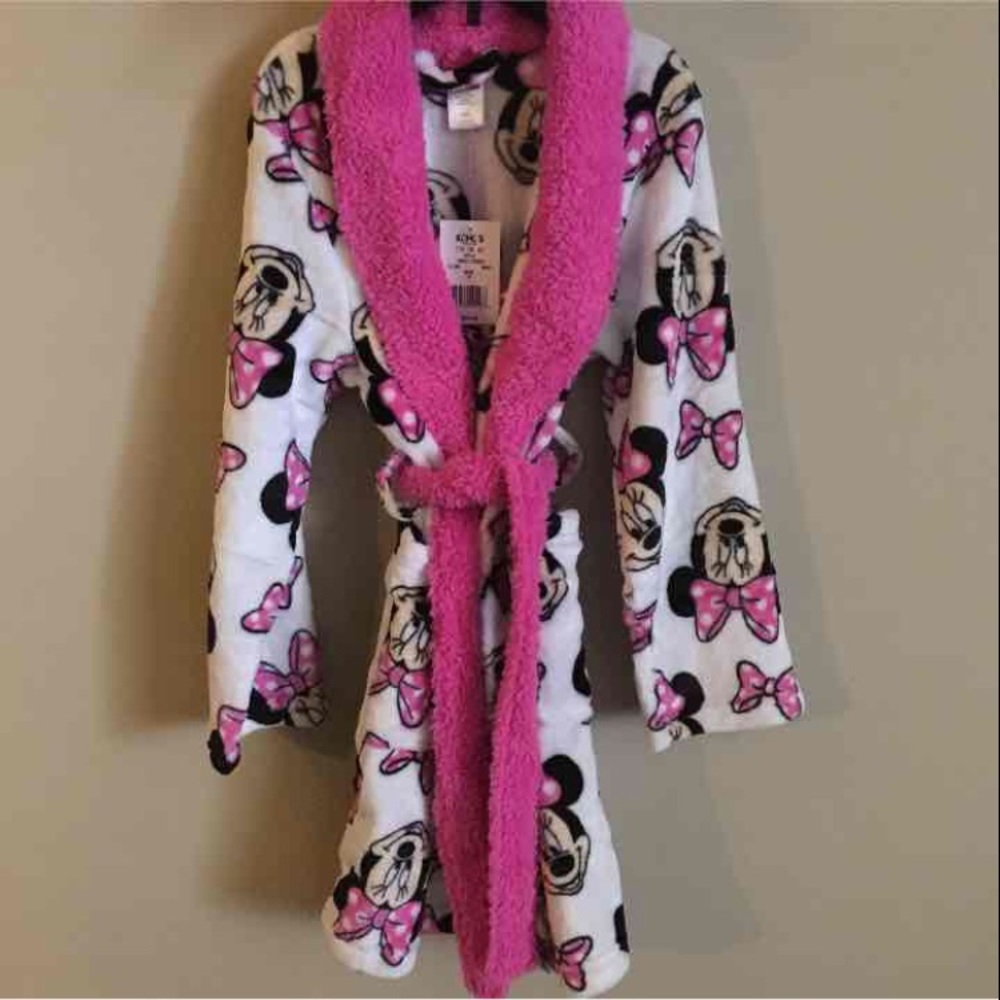🎀NWT Disney Minnie Mouse Robe size 8 🎀