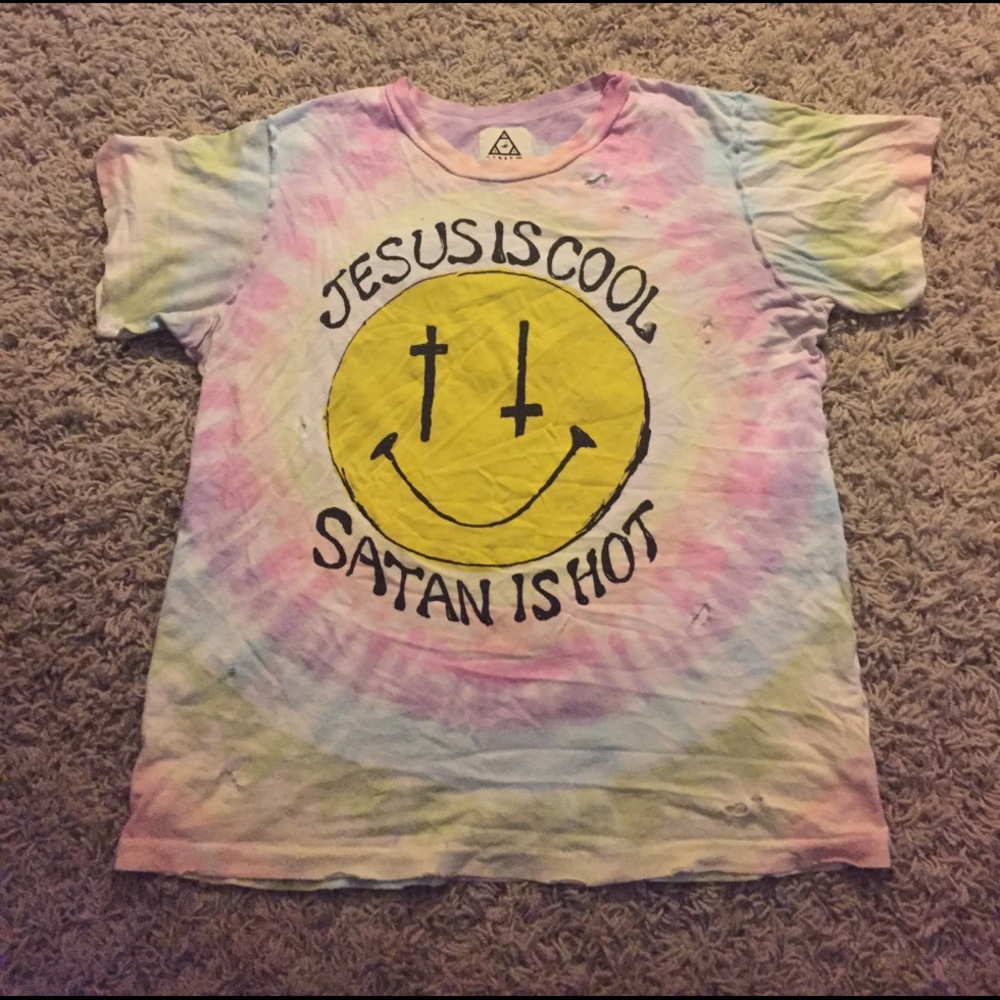 UNIF Jesus is Cool Satan is Hot t-shirt