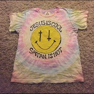 UNIF Jesus is Cool Satan is Hot t-shirt