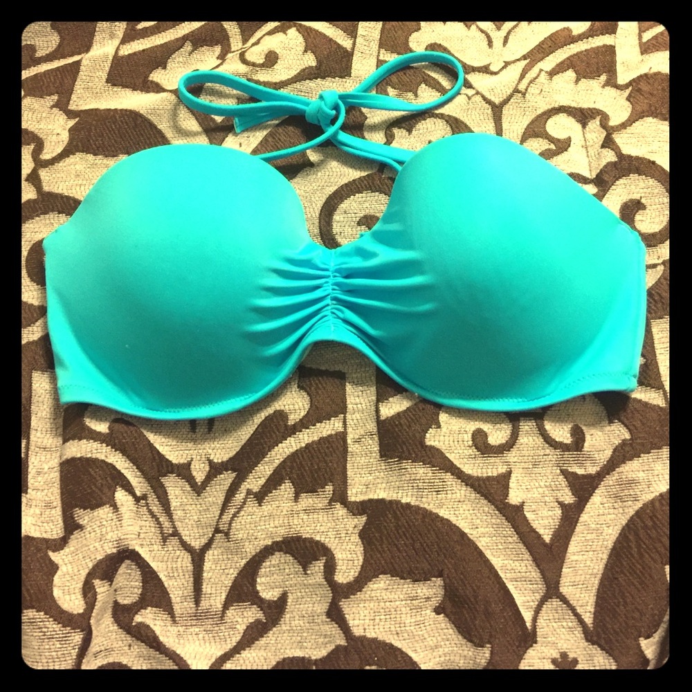 Victoria's Secret aqua blue 36D bikini top