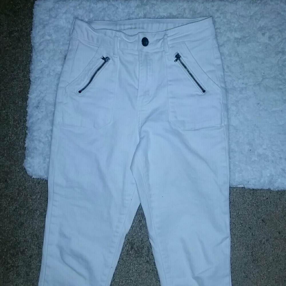 White High rise Jeans