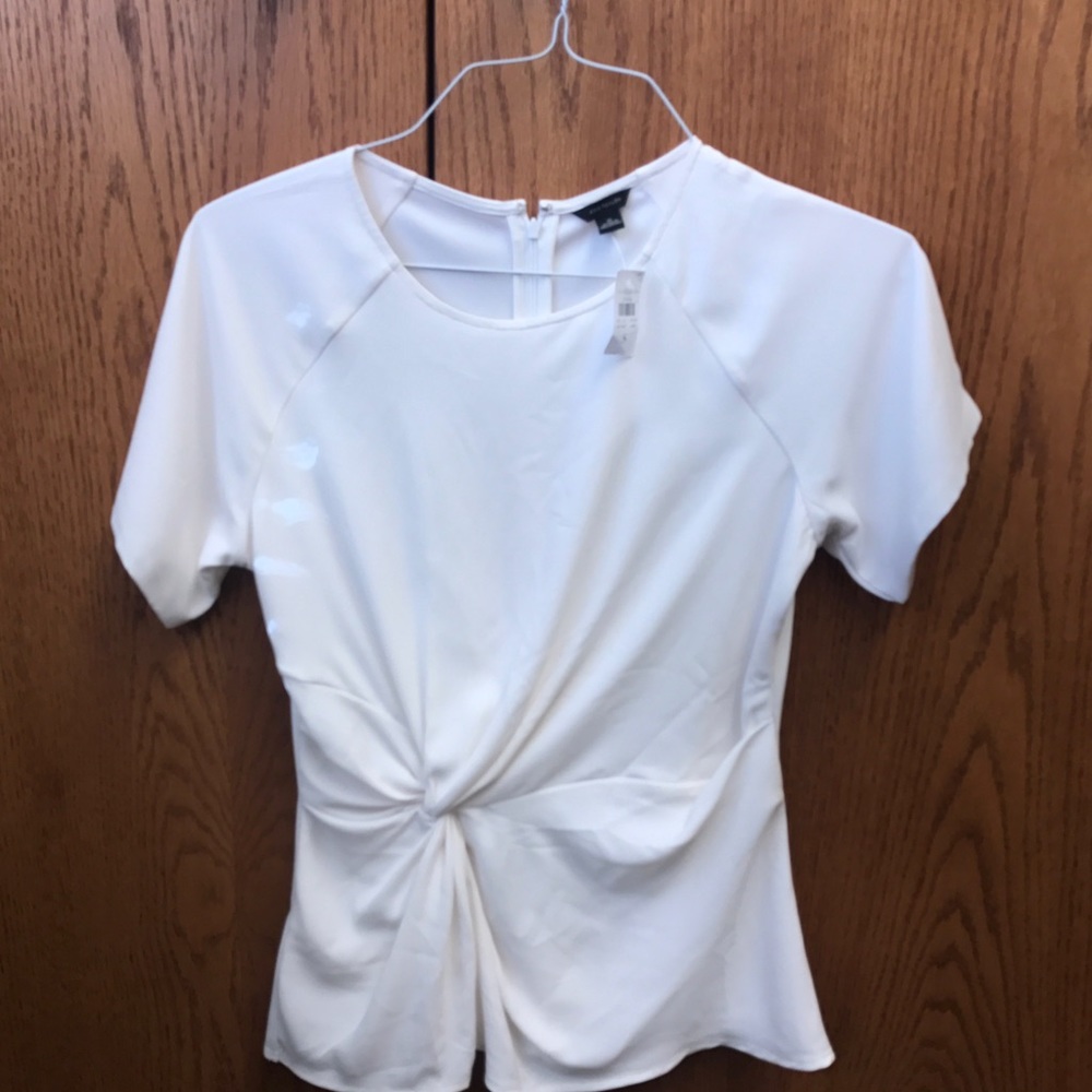 Ann Taylor- White blouse NEW W/ TAGS