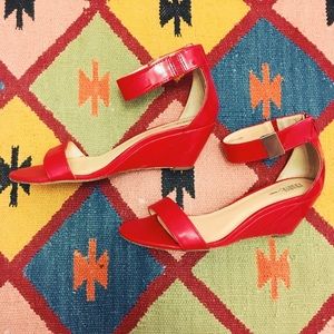 Prabal Gurung x Target Red Kitten Wedge