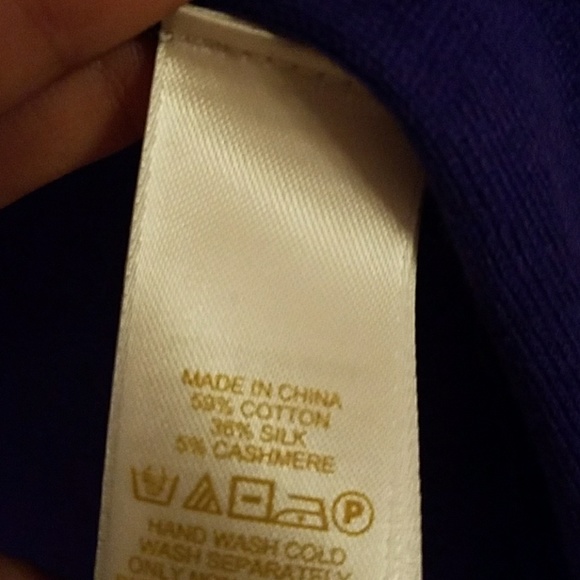 ❌Sold❌Purple Kate Spade Cardigan - Picture 5 of 6