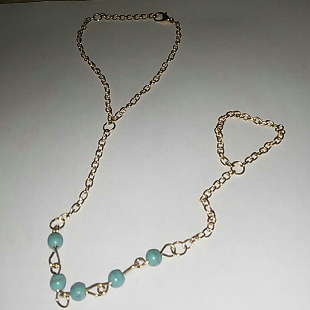 ❤Anklet. Connects To Your Middle Toe ❤