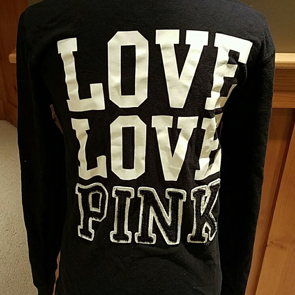 Pink victorias secret hoodie