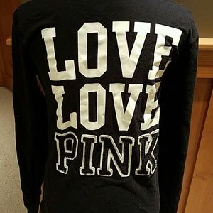 Pink victorias secret hoodie