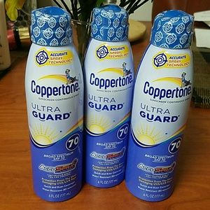 Coppertone Sunscreen Spray, set of 3