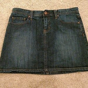 Gap Jean Skirt