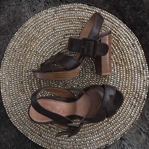 ZARA Trf Heels Size 36 US 6