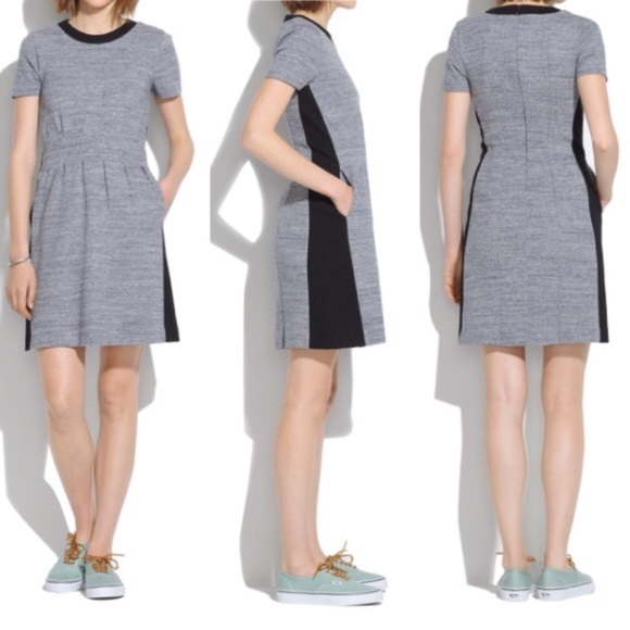 Madewell Parkline Dress in Colorblock - Picture 1 of 3