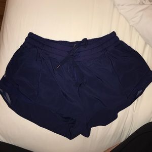 Navy lululemon shorts size 6!