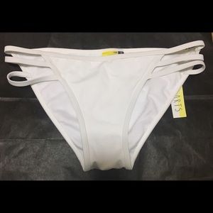 NWT PAC SUN WHITE BIKINI BOTTOM