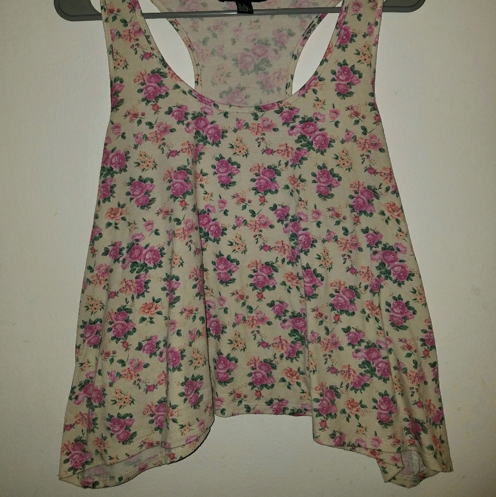 Forever 21 Floral Tank