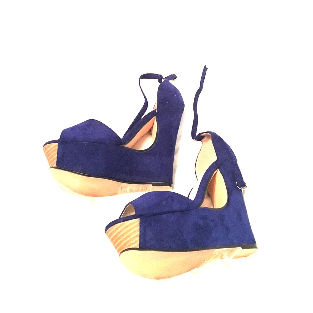 Blue suede shoes for the eccentric soul