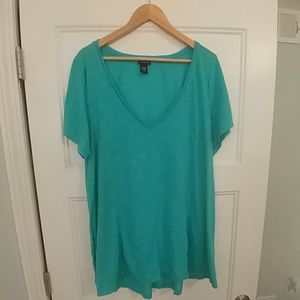 Torrid V Neck T Shirt Size 3x