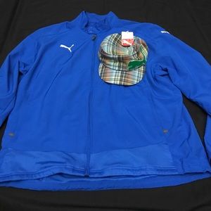 2 For 1 PRICE!!!  PUMA JACKET & CAP
