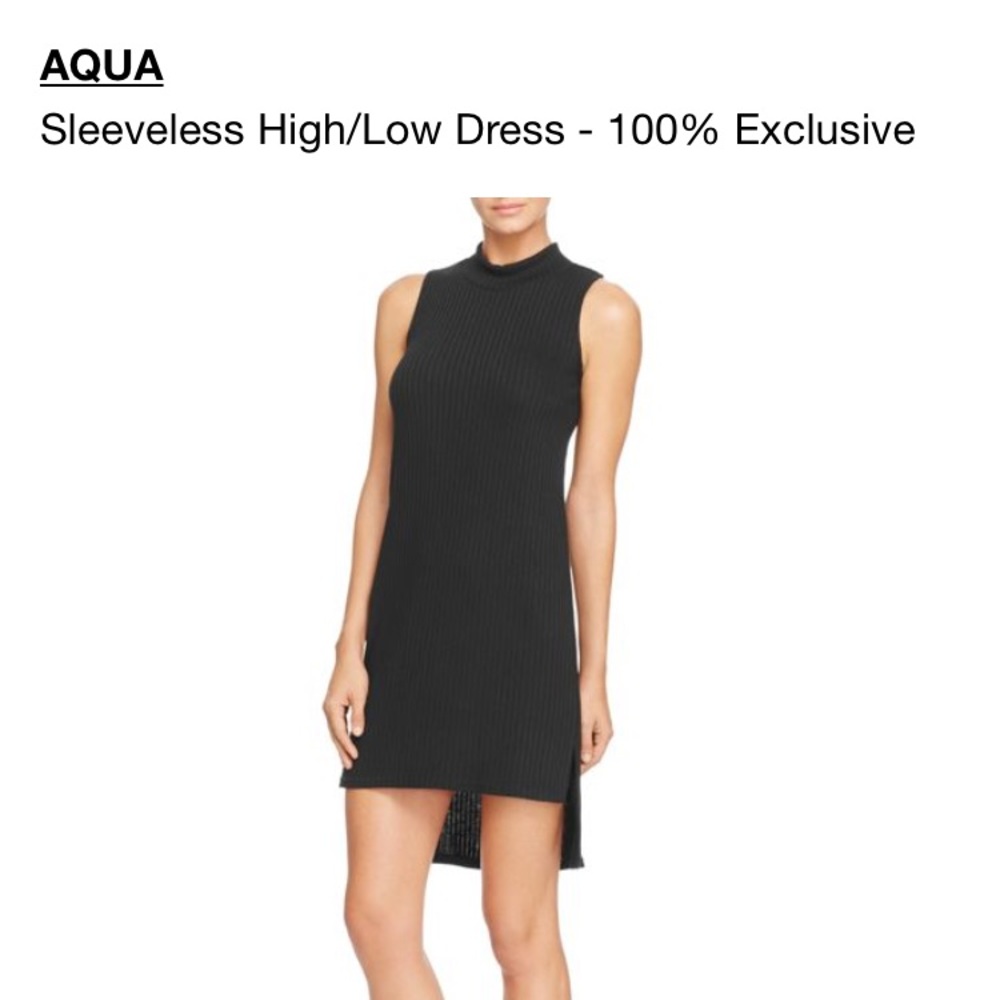 Aqua High Low Dress Never Worn