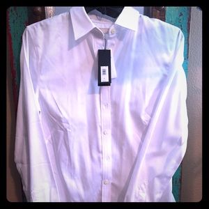 Banana republic white dress shirt NWT
